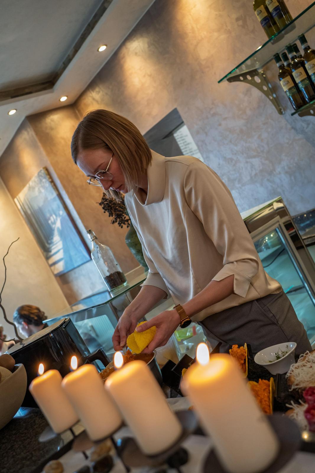 Sorgfältige Vorbereitung eines professionellen Serviceablaufs